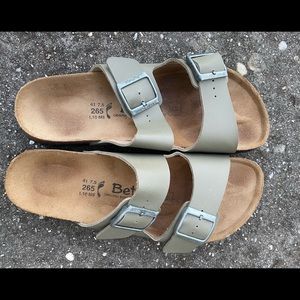 Birkenstock Betula never worn 2 strap sandals size 41.